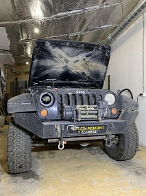 Корпус круглой фары 6"