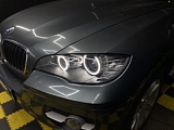 BMW X6 E71 White circle