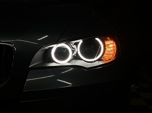 BMW X6 E71 White circle