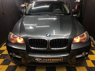 BMW X6 E71 White circle