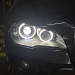 BMW X5 E70 White circle
