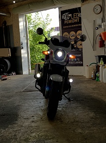 Корпус круглой фары 6"