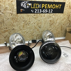 Корпус круглой фары 6"