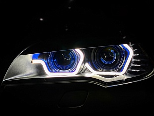 BMW X6 E71 3D G Blue