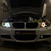 BMW 3 E90 white circle
