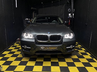 BMW X6 E71 White circle