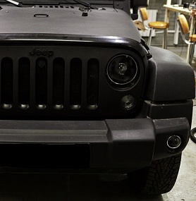 Корпус круглой фары 6"