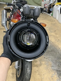 Корпус круглой фары 6"