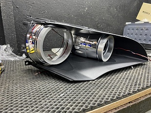 BMW X6 E71 White circle